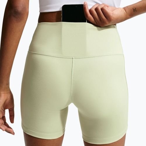 Pantaloni scurți pentru femei Nike One Biker 5" olive aura