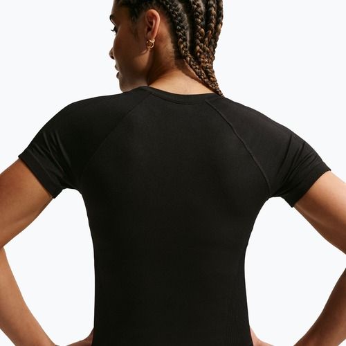 Tricou de antrenament pentru femei Nike Pro Seamless Dri-Fit black