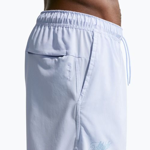 Pantaloni scurți de antrenament pentru bărbați Nike N.A.C. Dri-Fit 5" hydrogen blue/black/light armory blue