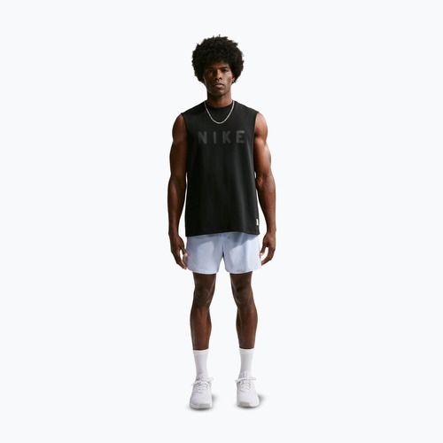 Pantaloni scurți de antrenament pentru bărbați Nike N.A.C. Dri-Fit 5" hydrogen blue/black/light armory blue