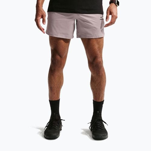 Pantaloni scurți pentru bărbați Nike Pro Training Dri-Fit 6" light violet ore/black