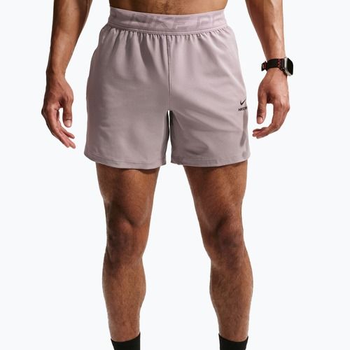 Pantaloni scurți pentru bărbați Nike Pro Training Dri-Fit 6" light violet ore/black