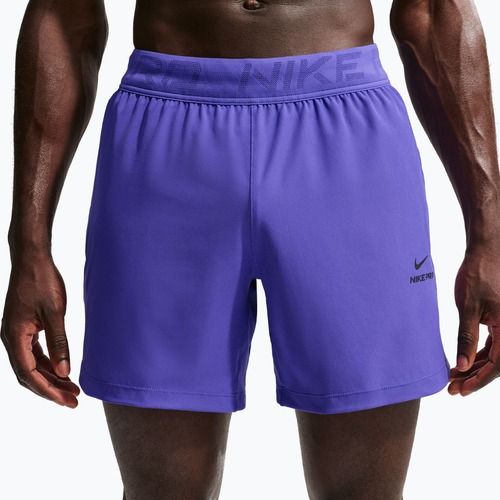 Pantaloni scurți pentru bărbați Nike Pro Training Dri-Fit 6" persian violet/black