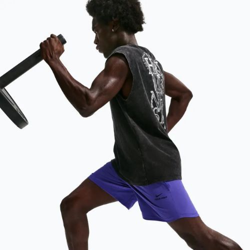 Pantaloni scurți pentru bărbați Nike Pro Training Dri-Fit 6" persian violet/black