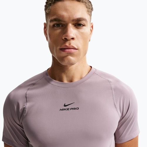 Tricou de antrenament pentru bărbați Nike Pro Training Dri-Fit light violet ore/black