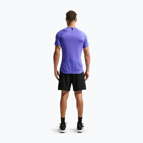 Tricou de antrenament pentru bărbați Nike Pro Training Dri-Fit persian violet/black