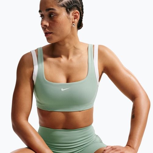 Sutien de antrenament Nike One Light Support steam/white/white