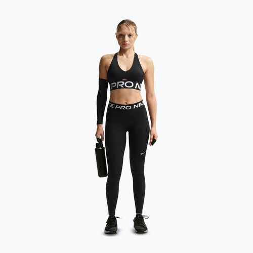 Colanți pentru femei Nike Pro Mid-Rise Full black/white