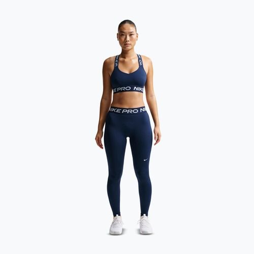 Colanți pentru femei Nike Pro Mid-Rise Full midnight navy/white