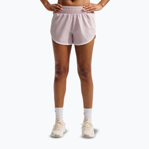 Pantaloni scurți de antrenament pentru femei Nike One Woven Brief-Lined platinum violet/sail