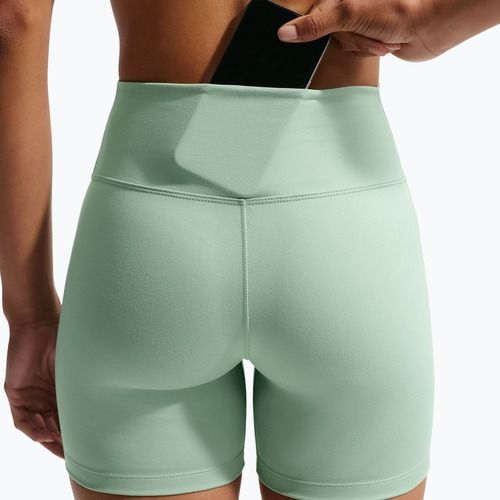 Pantaloni scurți pentru femei Nike One High-Waisted Biker 5" steam/white