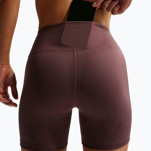 Pantaloni scurți pentru femei Nike One High-Waisted Biker 5" tattoo/white