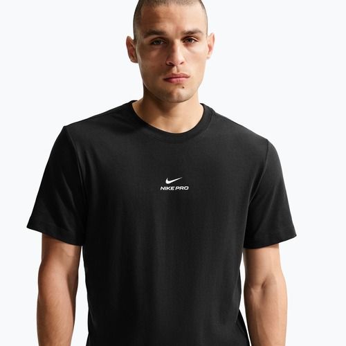 Tricou de antrenament pentru bărbați Nike Pro Dri-Fit black/white