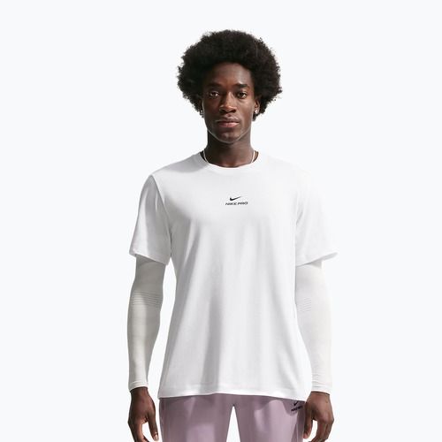 Tricou de antrenament pentru bărbați Nike Pro Dri-Fit white/black