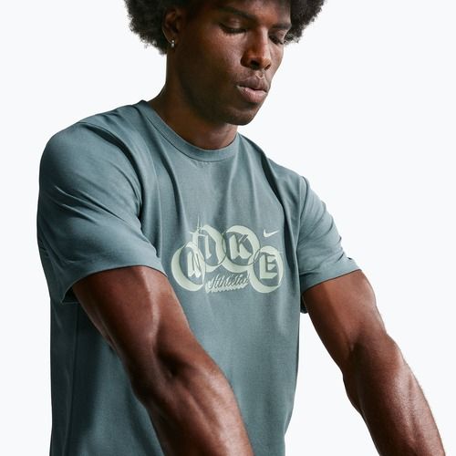 Tricou de antrenament bărbați Nike Hyverse Dri-Fit Training mineral slate/steam