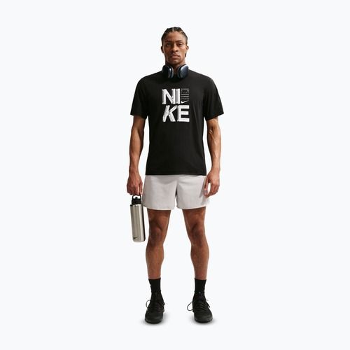 Tricou de antrenament bărbați Nike Hyverse Dri-Fit Persian black/white