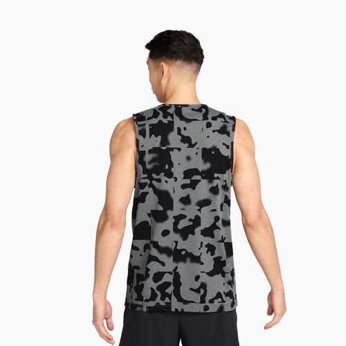 Tricou de antrenament bărbați Nike Hyverse Dri-Fit TT smoke grey/black/white