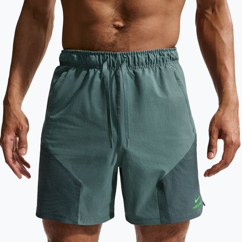 Pantaloni scurți pentru bărbați Nike Pro Training Dri-Fit 6" mineral slate/faded spruce/green strike