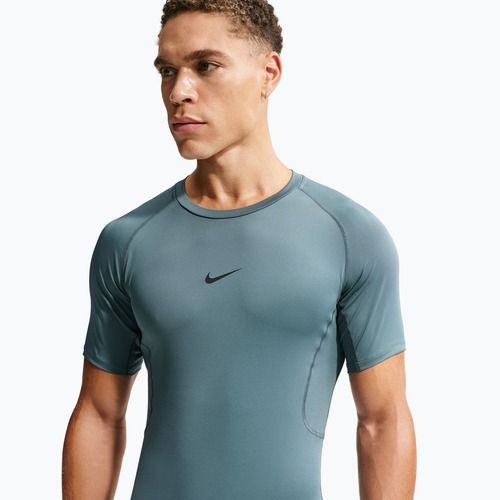 Tricou de antrenament pentru bărbați Nike Pro Dri-Fit Tight Fitness mineral slate/black