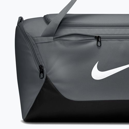 Geantă de antrenament Nike Brasilia Duffel Small 40 l smoke grey/black/white