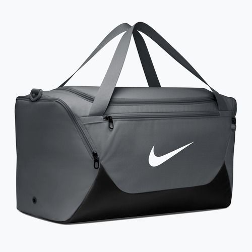 Geantă de antrenament Nike Brasilia Duffel Small 40 l smoke grey/black/white