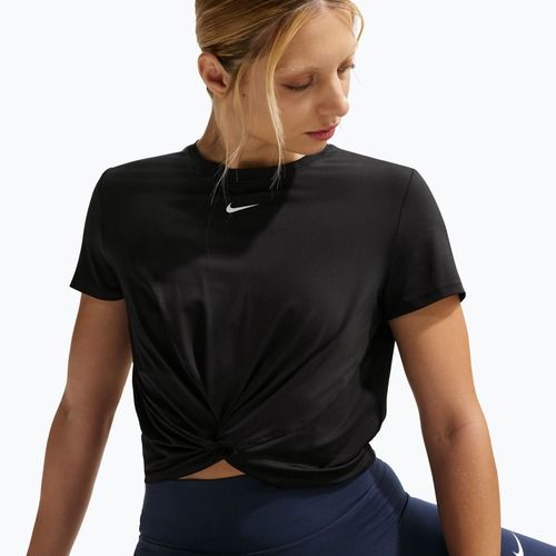 Tricou pentru femei Nike One Classic Twist Dri-Fit black/white