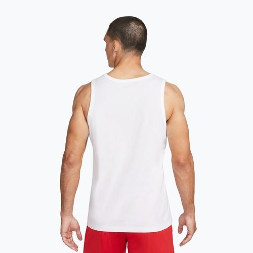 Tricou de antrenament bărbați Nike Dri-Fit TT white/black