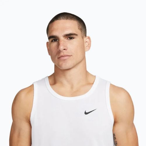 Tricou de antrenament bărbați Nike Dri-Fit TT white/black