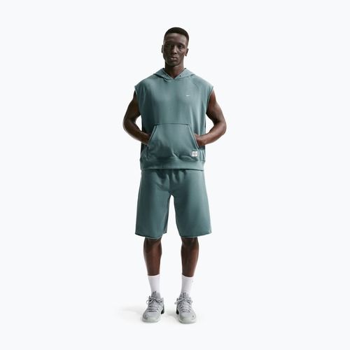 Bluză de antrenament pentru bărbați Nike Athletic Club Dri-Fit Sleeveless Hoodie mineral slate/mineral slate