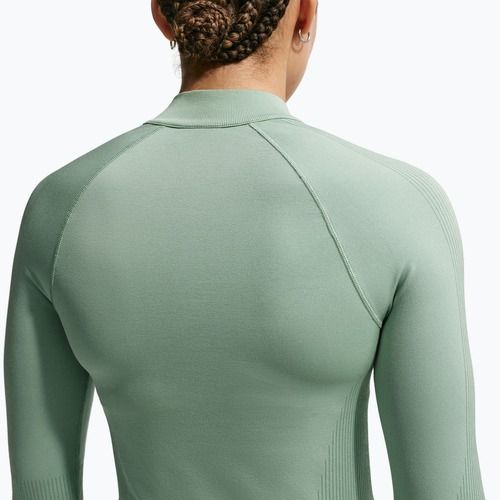 Bluză de antrenament pentru femei Nike Pro Seamless Full Zip Top steam