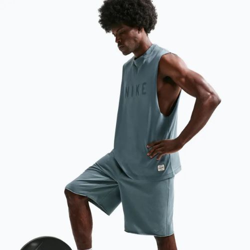 Pantaloni scurți pentru bărbați Nike Athletic Club Dri-Fit 5" mineral slate/pale ivory/mineral slate
