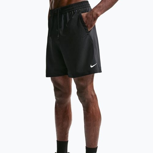 Pantaloni scurți de antrenament pentru bărbați Nike Form Dri-Fit Versatile 7" black/white