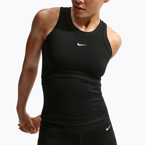 Tricou de antrenament pentru femei Nike One Dri-Fit black/black/white