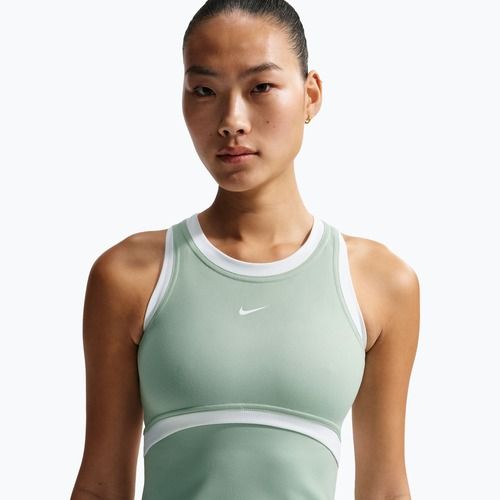 Tricou de antrenament pentru femei Nike One Dri-Fit steam/white/white
