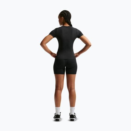 Tricou de antrenament pentru femei Nike One Fitted black/white