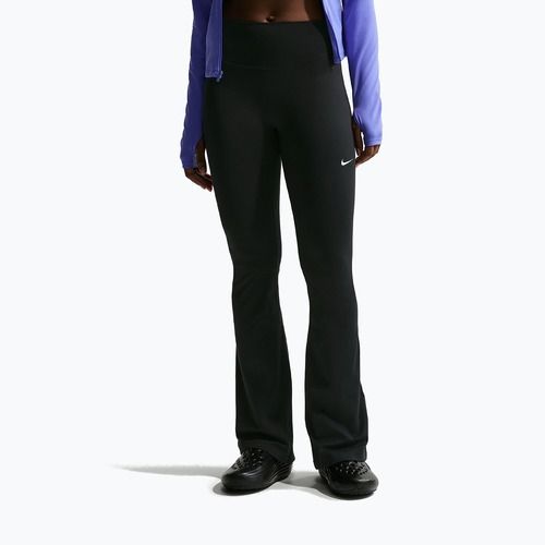 Colanți pentru femei Nike One High Waisted Flared black/white