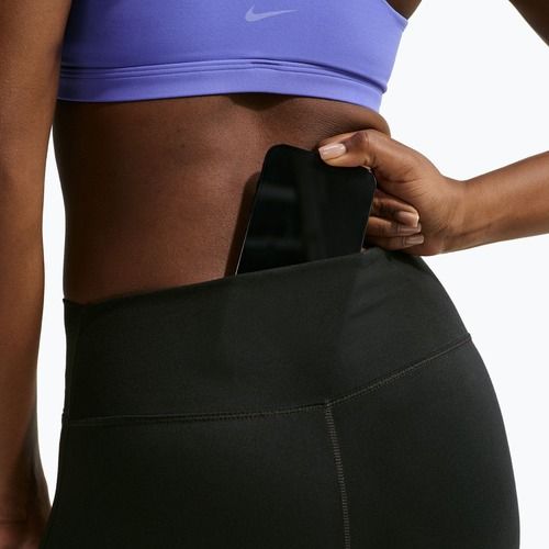 Colanți pentru femei Nike One High Waisted Flared black/white