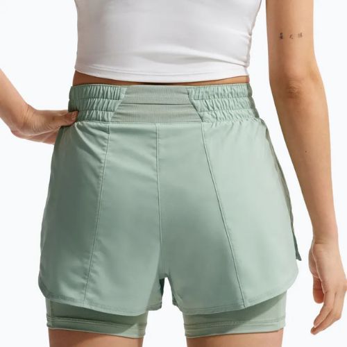 Pantaloni scurți pentru femei Nike One Dri-Fit High-Waisted 3" 2In1 steam/white