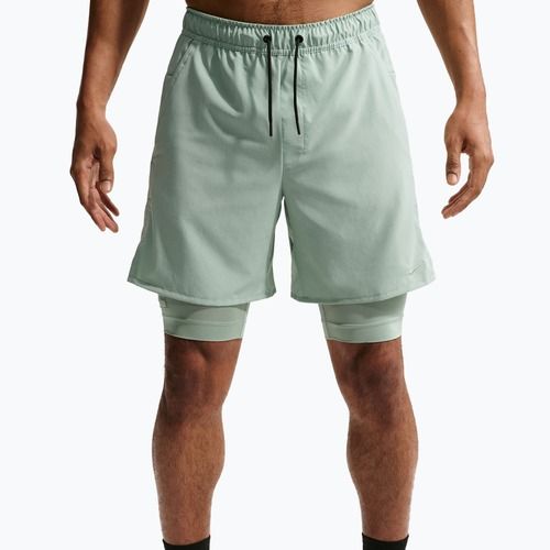 Pantaloni scurți pentru bărbați Nike Unlimited 2in1 Dri-Fit 7" steam/steam/black/steam