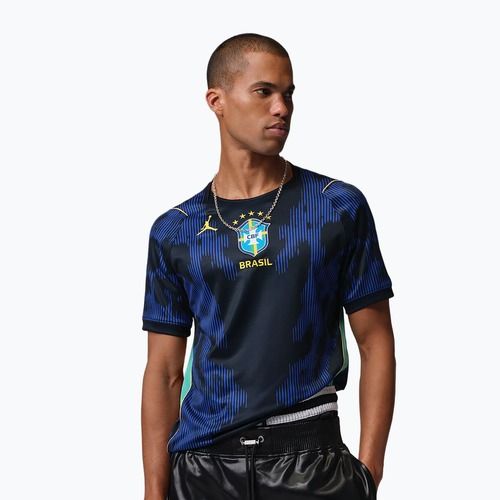 Tricou de fotbal pentru bărbați Nike Brazil 2026 Stadium Away Soccer Replica