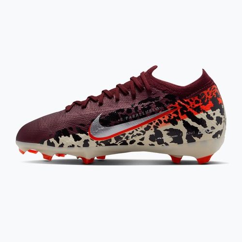Încălțăminte de fotbal pentru copii Nike United Jr. Mercurial Vapor 16 Pro FG burgundy crush/metallic silver
