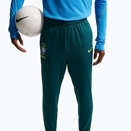 Pantaloni de fotbal pentru bărbați Nike Brazil Academy Pro Dri-Fit geode teal/light mint/midwest gold