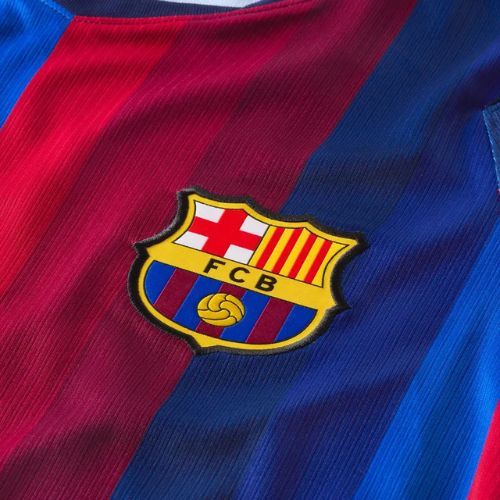 Longsleeve de fotbal pentru bărbați Nike FC Barcelona Dri-Fit Stadium Home LS deep garnet/blue void/mineral yellow