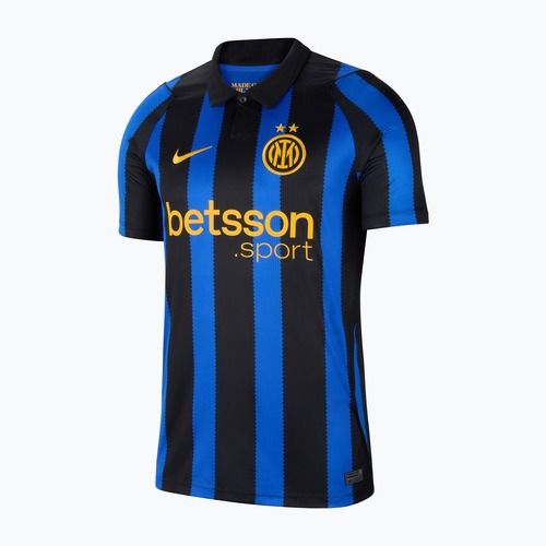 Tricou de fotbal pentru bărbați Nike Inter Milan Dri-Fit Stadium Home lyon blue/black/university gold