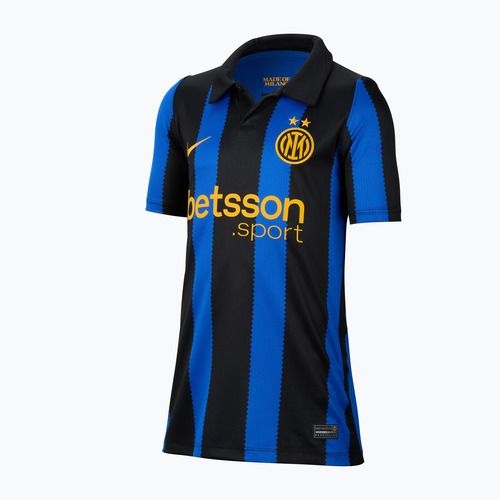 Tricou de fotbal pentru copii Nike Inter Milan Dri-Fit Stadium Home lyon blue/black/university gold