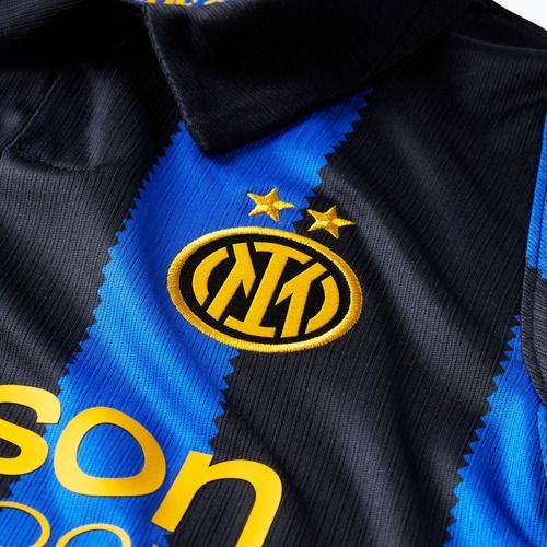 Tricou de fotbal pentru copii Nike Inter Milan Dri-Fit Stadium Home lyon blue/black/university gold