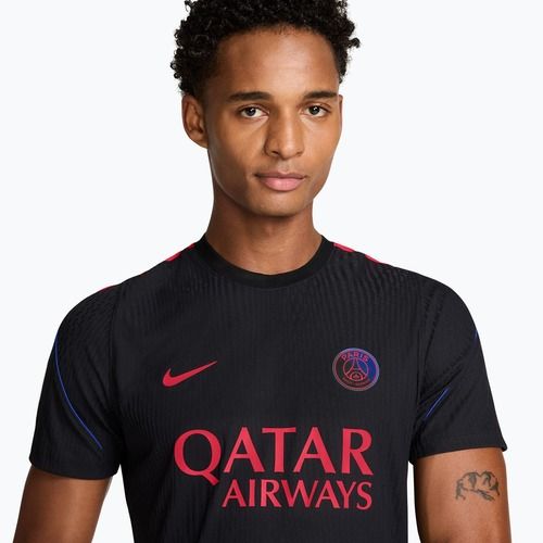 Tricou de fotbal pentru bărbați Nike Paris Saint-Germain Dri-Fit ADV Strike Elite black/global red/hyper royal/global red