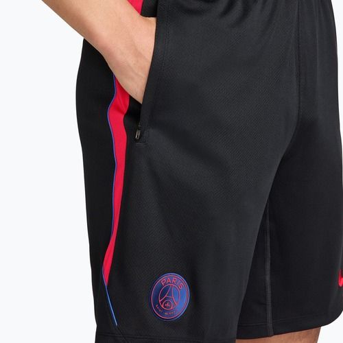 Pantaloni scurți de fotbal pentru bărbați Nike Paris Saint-Germain Strike black/global red/global red