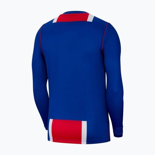 Longsleeve de fotbal pentru bărbați Nike Paris Saint-Germain Dri-Fit Stadium Home old royal/white/university red/white