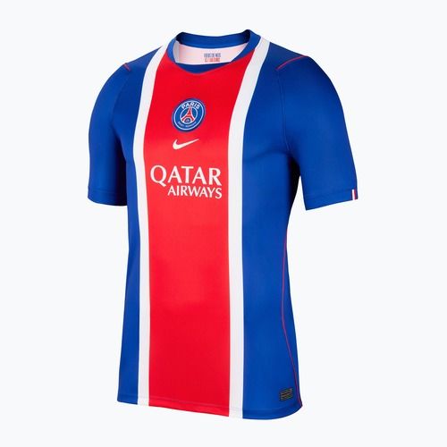 Tricou de fotbal pentru bărbați Nike Paris Saint-Germain Dri-Fit Stadium Home old royal/white/university red/white